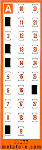 Volante ganador del sorteo 11034 de Chispazo