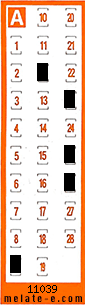 Volante ganador del sorteo 11039 de Chispazo