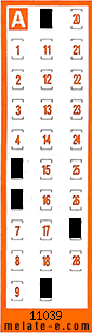Volante ganador del sorteo 11040 de Chispazo