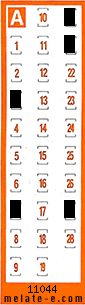 Volante ganador del sorteo 11044 de Chispazo