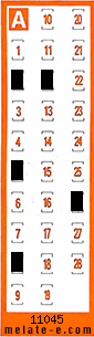 Volante ganador del sorteo 11045 de Chispazo