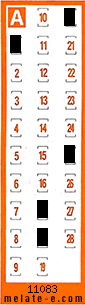 Volante ganador del sorteo 11083 de Chispazo