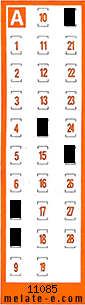 Volante ganador del sorteo 11086 de Chispazo