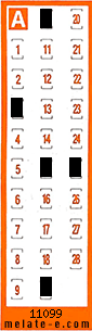 Volante ganador del sorteo 11099 de Chispazo