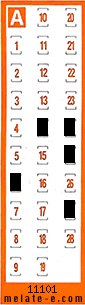 Volante ganador del sorteo 11102 de Chispazo