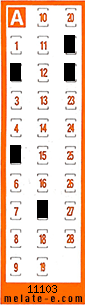 Volante ganador del sorteo 11103 de Chispazo