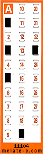 Volante ganador del sorteo 11104 de Chispazo