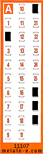 Volante ganador del sorteo 11107 de Chispazo
