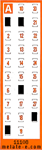 Volante ganador del sorteo 11108 de Chispazo