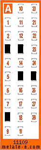 Volante ganador del sorteo 11109 de Chispazo