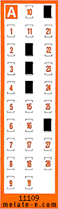 Volante ganador del sorteo 11110 de Chispazo