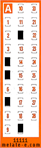 Volante ganador del sorteo 11111 de Chispazo