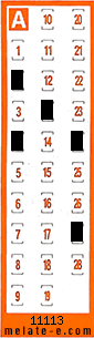 Volante ganador del sorteo 11114 de Chispazo