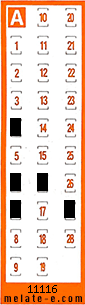 Volante ganador del sorteo 11116 de Chispazo