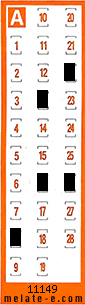 Volante ganador del sorteo de Chispazo con fecha del miércoles  12 de marzo de 2025