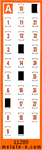 Volante ganador del sorteo 11289 de Chispazo