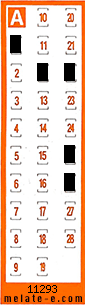 Volante ganador del sorteo 11293 de Chispazo
