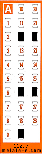 Volante ganador del sorteo 11297 de Chispazo