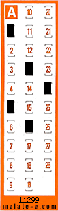 Volante ganador del sorteo 11299 de Chispazo