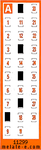 Volante ganador del sorteo 11300 de Chispazo