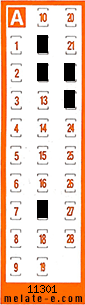 Volante ganador del sorteo 11301 de Chispazo