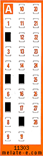 Volante ganador del sorteo 11303 de Chispazo
