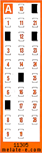 Volante ganador del sorteo 11305 de Chispazo