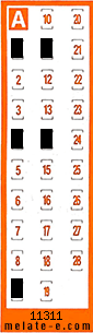Volante ganador del sorteo 11311 de Chispazo
