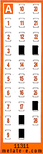 Volante ganador del sorteo 11312 de Chispazo
