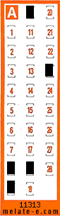 Volante ganador del sorteo 11313 de Chispazo