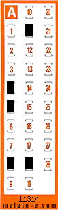 Volante ganador del sorteo 11314 de Chispazo