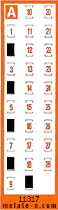 Volante ganador del sorteo 11317 de Chispazo