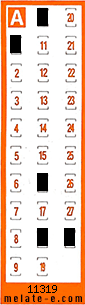 Volante ganador del sorteo 11319 de Chispazo