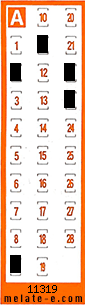 Volante ganador del sorteo 11320 de Chispazo