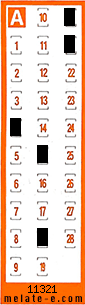 Volante ganador del sorteo 11322 de Chispazo