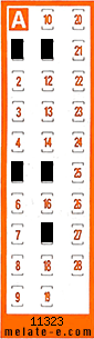 Volante ganador del sorteo 11323 de Chispazo