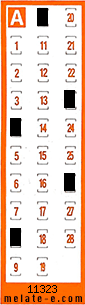 Volante ganador del sorteo 11324 de Chispazo
