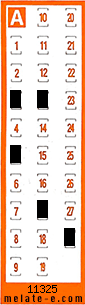 Volante ganador del sorteo 11325 de Chispazo
