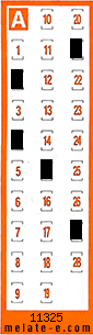 Volante ganador del sorteo 11326 de Chispazo