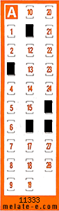 Volante ganador del sorteo 11333 de Chispazo