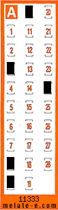 Volante ganador del sorteo 11334 de Chispazo