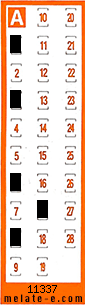 Volante ganador del sorteo 11337 de Chispazo