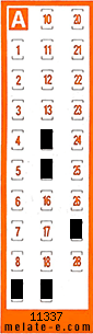 Volante ganador del sorteo 11338 de Chispazo