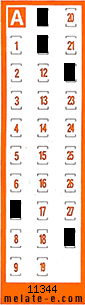 Volante ganador del sorteo 11344 de Chispazo