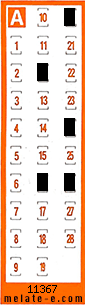 Volante ganador del sorteo 11367 de Chispazo