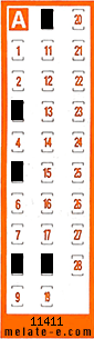 Volante ganador del sorteo de Chispazo con fecha del lunes  21 de julio de 2025