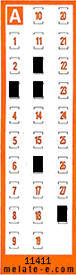 Volante ganador del sorteo de Chispazo con fecha del lunes  21 de julio de 2025