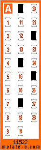 Volante ganador del sorteo 11522 de Chispazo