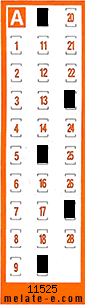 Volante ganador del sorteo 11526 de Chispazo