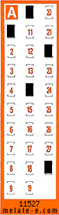 Volante ganador del sorteo 11527 de Chispazo